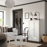 HAVSTA Mobile con zoccolo, bianco, 81x37x134 cm