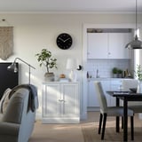 HAVSTA Mobile con zoccolo, bianco, 81x47x89 cm