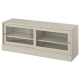 HAVSTA Mobile TV con zoccolo, grigio-beige, 160x47x62 cm