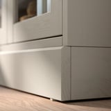 HAVSTA Zoccolo, grigio-beige, 81x37x12 cm