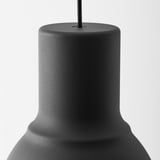 HEKTAR Lampada a sospensione, grigio scuro, 22 cm