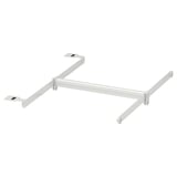 HJÄLPA Bastone/2binari sosp/1conf acc fiss, regolabile/bianco, 30-47x55 cm