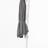 HÖGÖN Ombrellone a sospensione, grigio, 270 cm