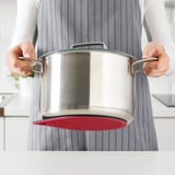 IKEA 365+ GUNSTIG Sottopentola con calamita, rosso/grigio scuro