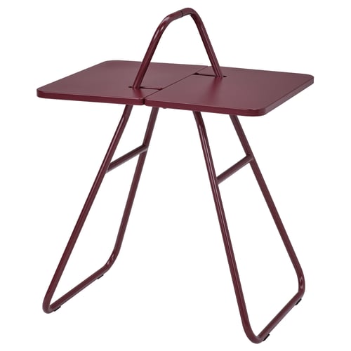 IKEA PS 2026 Tavolino, rosso scuro, 50x40 cm