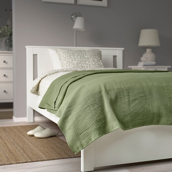 INDIRA Copriletto, grigio-verde, 150x250 cm