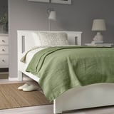 INDIRA Copriletto, grigio-verde, 150x250 cm