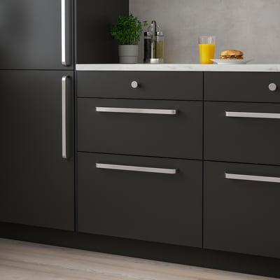 KALERUM Maniglia, color acciaio inox, 394 mm