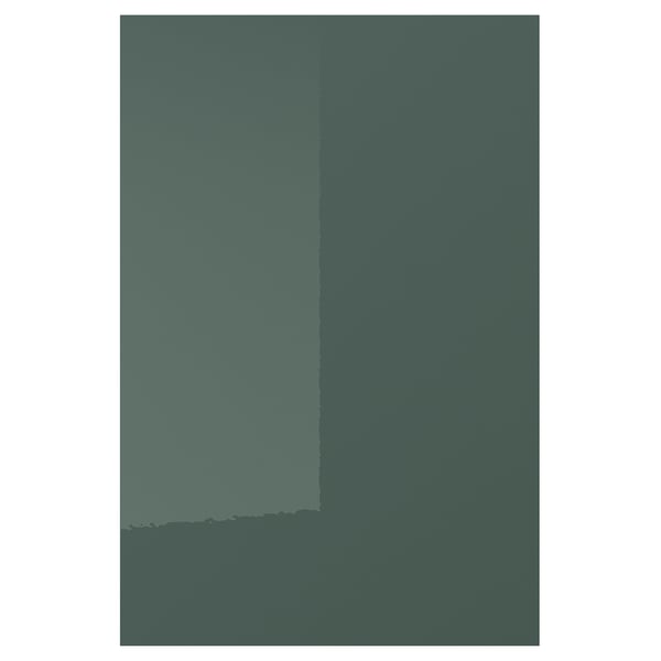KALLARP Anta, lucido grigio scuro-verde, 40x60 cm