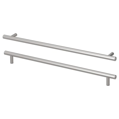 KALLRÖR Maniglia, inox, 405 mm