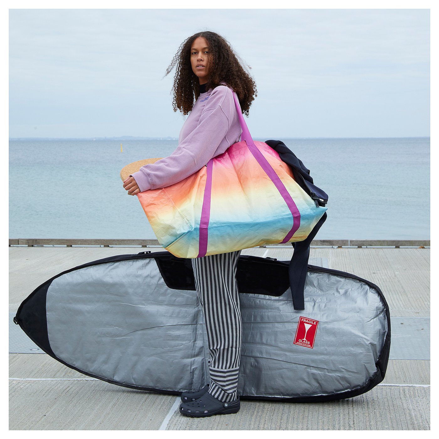 KÅSEBERGA Borsa, multicolore, 80x35x30 cm/84 l - IKEA Svizzera