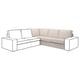 Opzione: KIVIK Elemento modulare angolare, Tresund beige chiaro