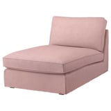 KIVIK Fodera per chaise-longue, Gunnared marrone chiaro-rosa