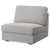 KIVIK Fodera per divano letto a 1 posto, Tallmyra bianco/nero