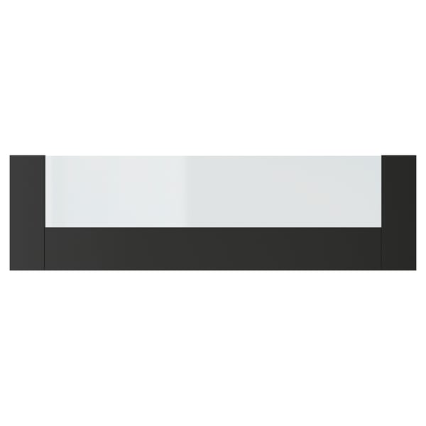 KNIVSHULT Frontale cassetto, alto, grigio scuro, 80 cm