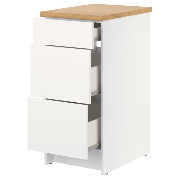 KNOXHULT mobile base con cassetti, bianco, 40 cm - IKEA Svizzera