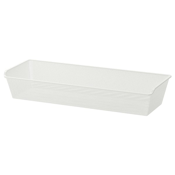 KOMPLEMENT Cestello in rete, bianco, 100x35 cm