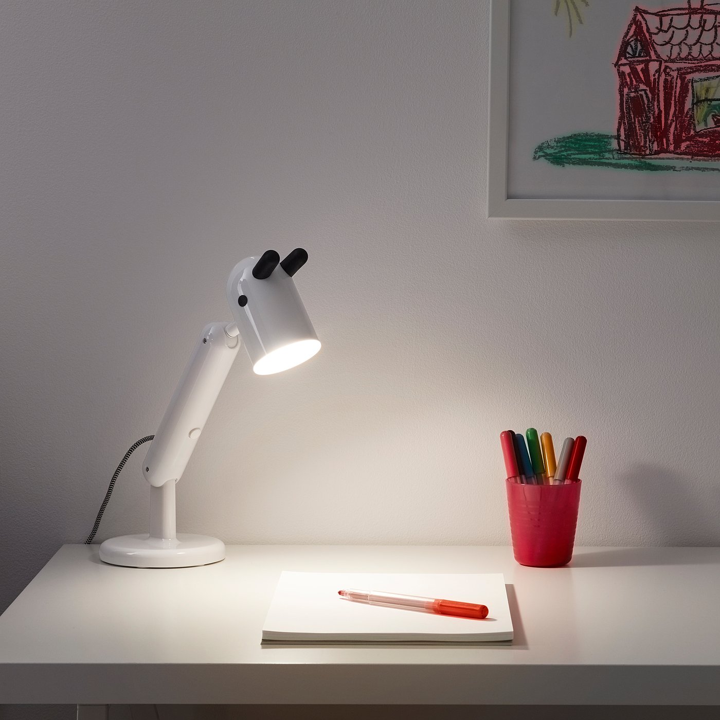 KRUX Lampada da lavoro a LED, bianco - IKEA Svizzera