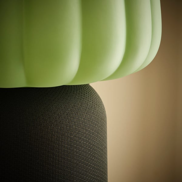 KULGLASS Lampada/cassa Bluetooth®, verde scuro