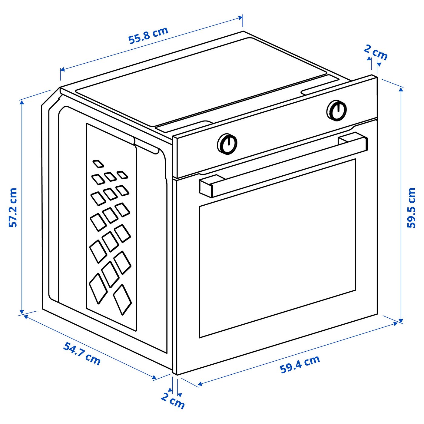LAGAN Forno, bianco - IKEA Svizzera
