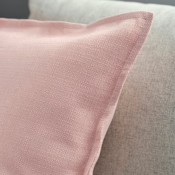 LAGERPOPPEL Fodera per cuscino, rosa chiaro, 50x50 cm