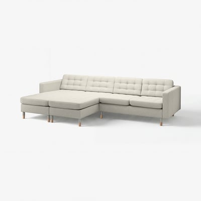 LANDSKRONA Divano a 4 posti con chaise-longue