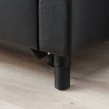 LANDSKRONA Divano letto a 3 posti, Grann/Bomstad nero/nero