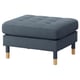 LANDSKRONA Poggiapiedi, Gunnared blu/legno