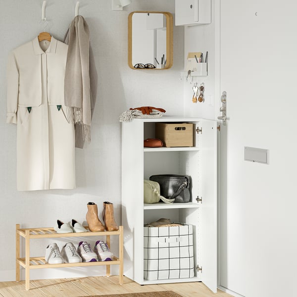 LASTARE Combinazione di mobili, bianco, 40x42x100 cm