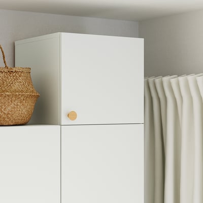 LASTARE Elemento top con anta, bianco, 40x42x36 cm
