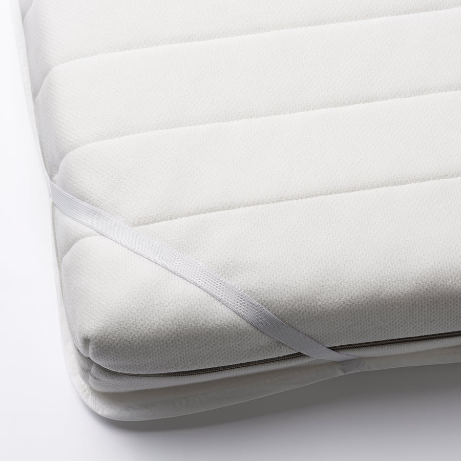 Protezione materasso impermeabile 90x200 cm - Molton Cover in spugna - Antibatterico - Rotondo Elastico - Bianco - Impermeabile Materasso Protector Incontinenza TOPPER 90cm x 200cm