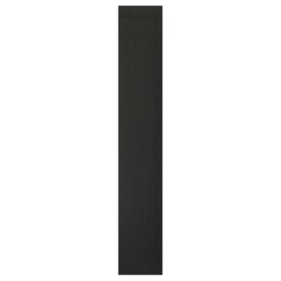 LERHYTTAN Rivestimento laterale, mordente nero, 39x240 cm