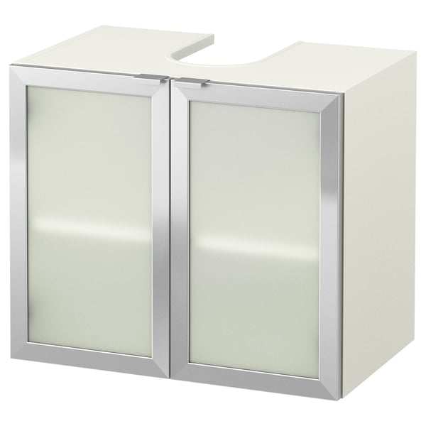 Lavelli Cucina Ikea Con Mobile.Lillangen Mobile Base Per Lavabo Con 2 Ante Bianco Alluminio Ikea Svizzera