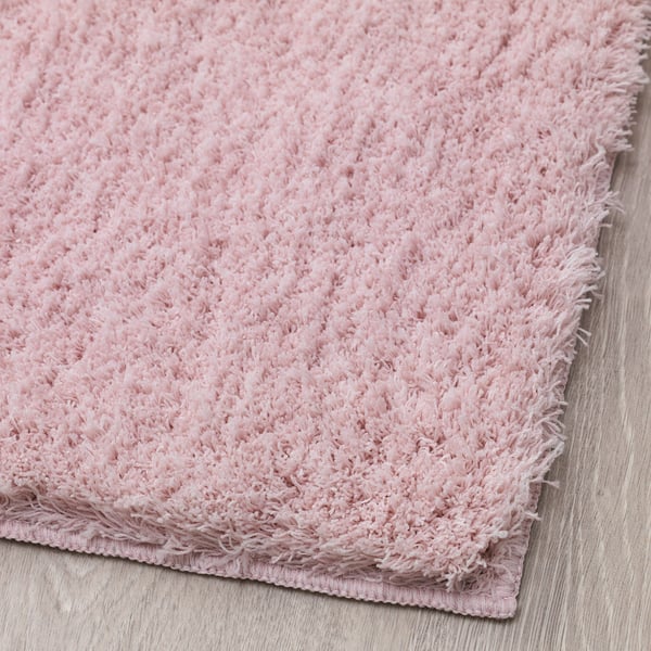 LINDKNUD tappeto, pelo lungo, rosa, 60x90 cm - IKEA Svizzera