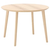 LISABO Tavolo, impiallacciatura di frassino, 105 cm