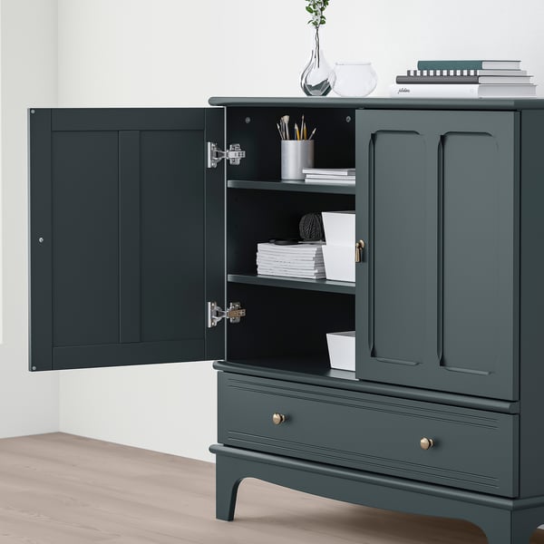 LOMMARP Mobile, blu scuro-verde, 102x101 cm