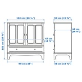 LOMMARP Mobile, blu scuro-verde, 102x101 cm