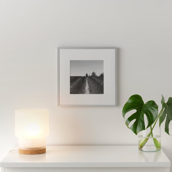 LOMVIKEN Cornice, alluminio, 32x32 cm