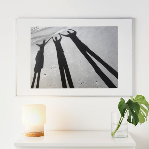 LOMVIKEN Cornice, alluminio, 61x91 cm