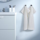 LUDDVIAL Asciugamano, bianco, 40x60 cm