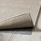 LUFTFARTYG Tappeto tessitura piatta int/est, beige/a righe, 200x300 cm