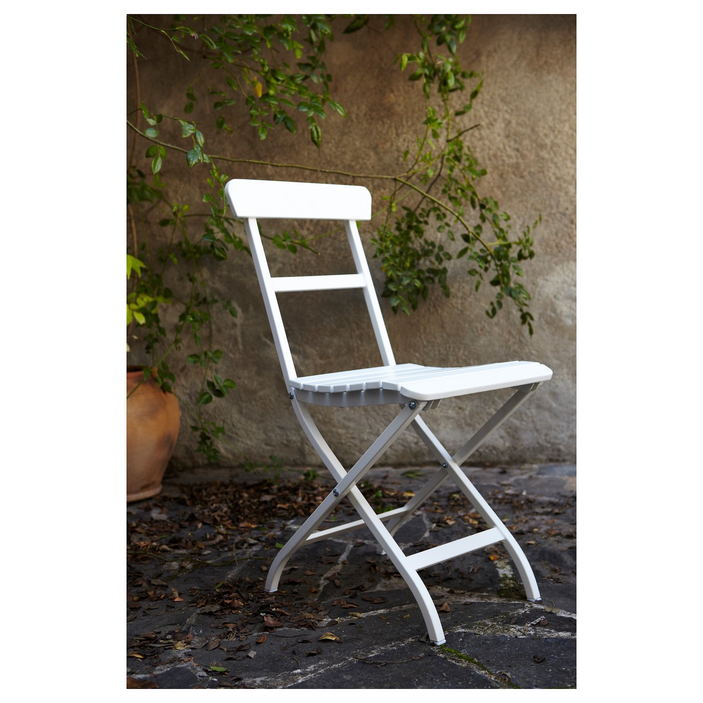 MÄLARÖ Sedia da giardino, pieghevole bianco - IKEA Svizzera