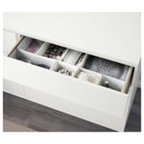MALM Set camera da letto 4 pezzi, bianco, 180x200 cm