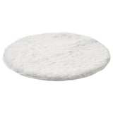 MALÖRTSMOTT Cuscino per sedia, bianco, 32 cm