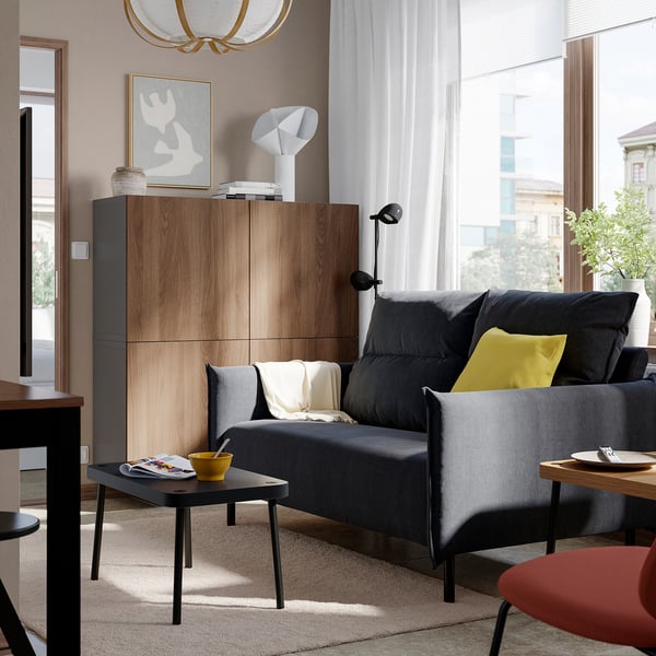 MANNARP Divano a 2 posti, Gunnared beige