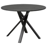 MARIEDAMM Tavolo, nero effetto marmo, 105 cm