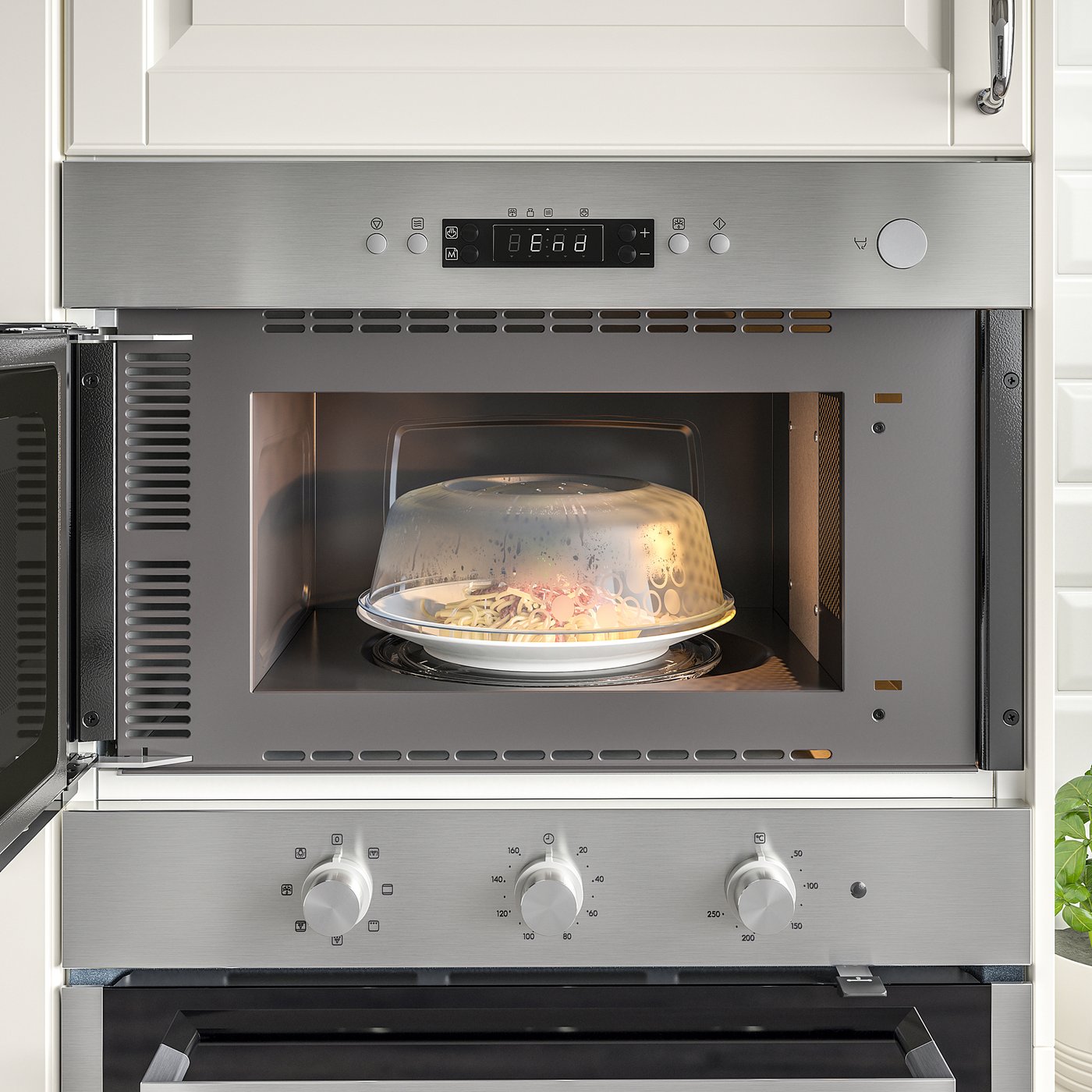 MATÄLSKARE Forno a microonde, color acciaio inox - IKEA Svizzera