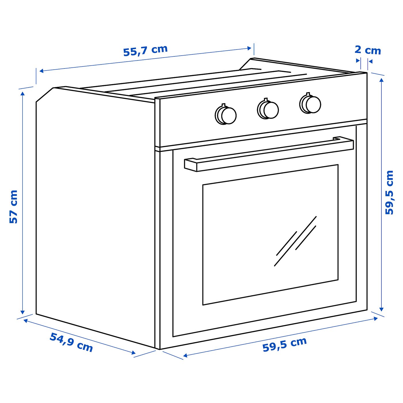 MATÄLSKARE Forno pirolitico, color acciaio inox - IKEA Svizzera