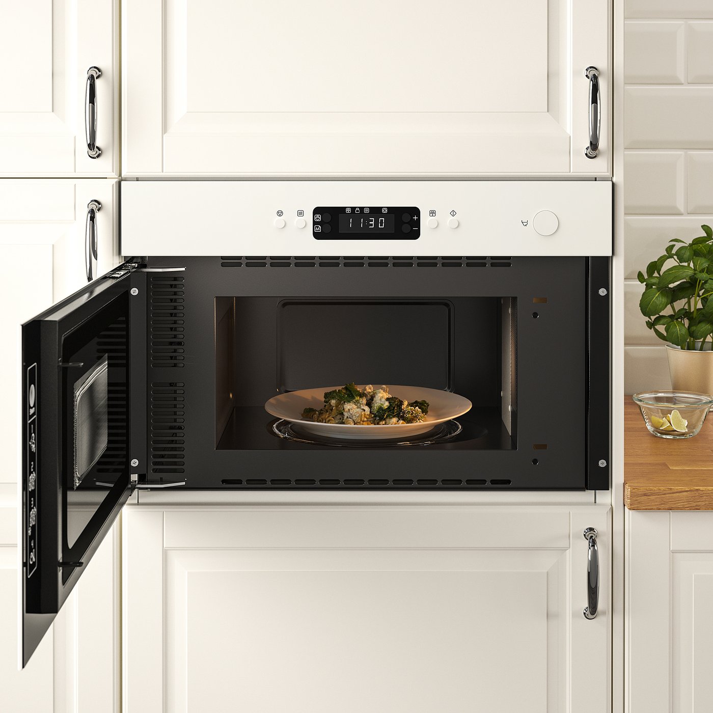 MATTRADITION Forno a microonde, bianco - IKEA Svizzera