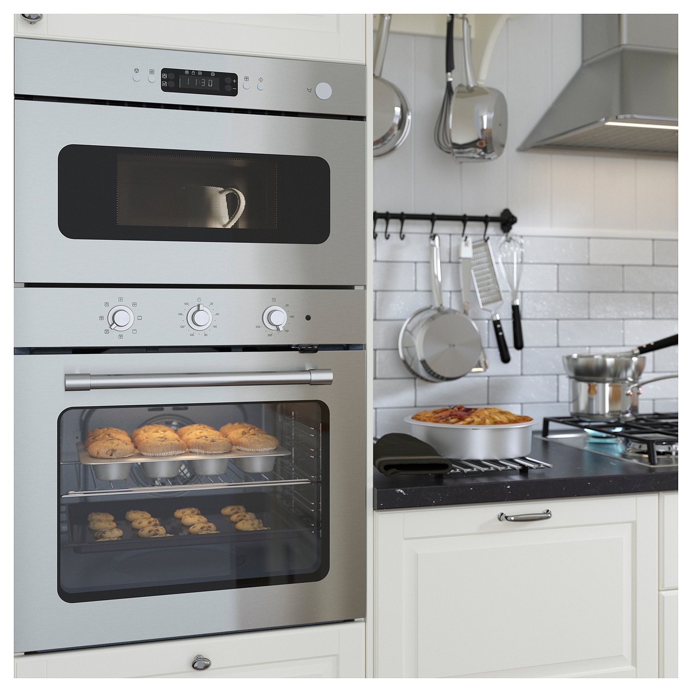 MATTRADITION Forno a microonde, inox - IKEA Svizzera
